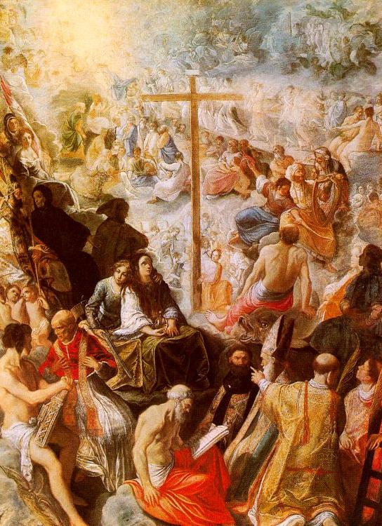 The Glorification of the Cross,  Adam  Elsheimer